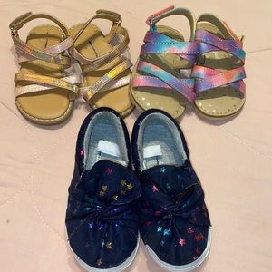 Bundle of 3 pair Cat & Jack shoes